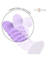 Intense - Brenda Vibrador Talla M Diseño en Espiral 10 Vibraciones Morado Control Remoto