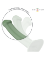 Intense - Becca Vibrador con Ventosa 10 Vibraciones Verde Control Remoto