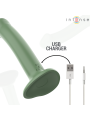 Intense - Becca Vibrador con Ventosa 10 Vibraciones Verde Control Remoto