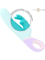 Intense - Mónica Vibrador Rabbit con Estimulador Rotatorio del Punto G Azul