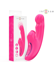 Intense - Emi Vibrador 13,5 cm Multifunción 3 en 1 10 Vibraciones Rosa