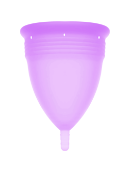 Stercup - Copa Menstrual Fda Silicona Lila - Talla L