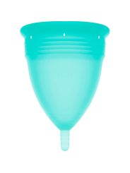 Stercup - Copa Menstrual Fda Silicona Aquamarina - Talla L