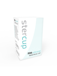 Stercup - Copa Menstrual Fda Silicona Aquamarina - Talla L