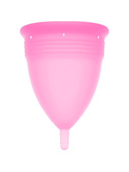 Stercup - Copa Menstrual Fda Silicona Rosa - Talla L