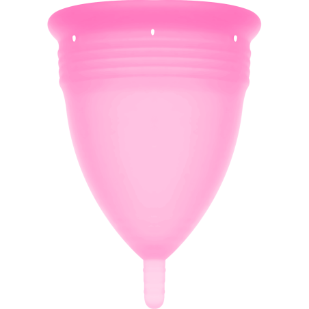 Stercup - Copa Menstrual Fda Silicona Rosa - Talla L