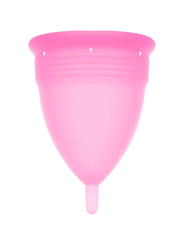 Stercup - Copa Menstrual Fda Silicona Rosa - Talla L