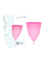 Stercup - Copa Menstrual Fda Silicona Rosa - Talla L