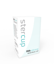Stercup - Copa Menstrual Fda Silicona Rosa - Talla L