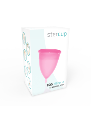Stercup - Copa Menstrual Fda Silicona Rosa - Talla L