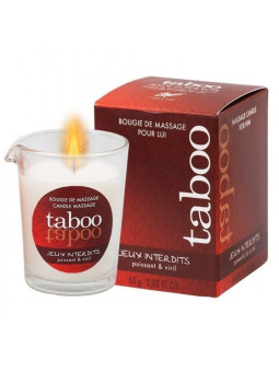 Ruf - Taboo Vela de Masaje para Él Jeux Interdits Aroma Liquen Salvaje