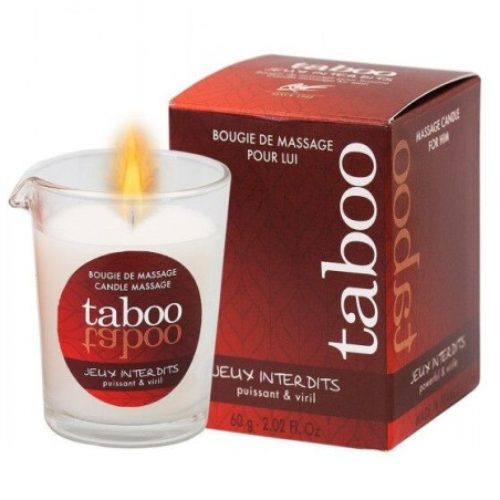 Ruf - Taboo Vela de Masaje para Él Jeux Interdits Aroma Liquen Salvaje