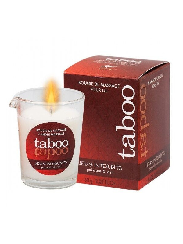 Ruf - Taboo Vela de Masaje para Él Jeux Interdits Aroma Liquen Salvaje