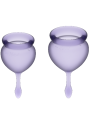 Satisfyer - Feel Good Kit Copa Menstrual Lila 15 + 20 ml