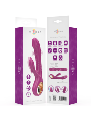 Intense - Halle Vibrador Multifunción con Lengua Estimuladora en Forma de Delfín Morado