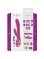 Intense - Halle Vibrador Multifunción con Lengua Estimuladora en Forma de Delfín Morado
