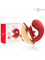 Intense - Mariah Vibrador & Estimulador en Forma de U 10 Vibraciones Rojo