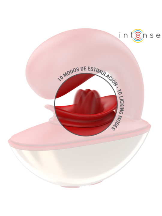 Intense - Mariah Vibrador & Estimulador en Forma de U 10 Vibraciones Rojo