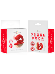 Intense - Mariah Vibrador & Estimulador en Forma de U 10 Vibraciones Rojo