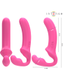 Intense - Amy Vibrador Doble 20 cm Rosa Control Remoto