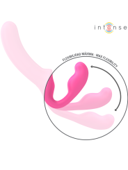 Intense - Amy Vibrador Doble 20 cm Rosa Control Remoto