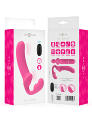 Intense - Amy Vibrador Doble 20 cm Rosa Control Remoto