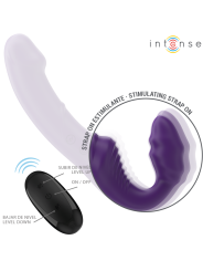 Intense - Jill Vibrador Doble 20 cm Violeta Control Remoto
