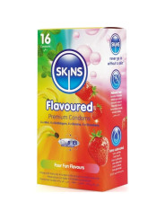 Skins - Multi Sabores Preservativos Premium pack 16