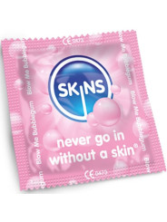 Skins - Preservativos Premium Sabor Chicle pack 8
