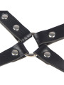 Subblime - 953690 Esposas con Cinturón Bondage Negro Talla Única