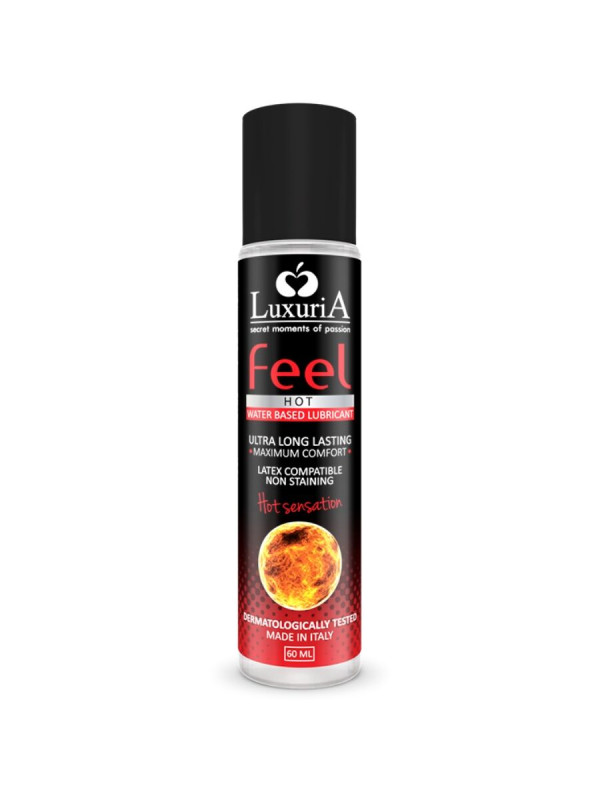 Intimateline - Luxuria Feel Hot Sensation Lubricante Base Agua Efecto Calor 60 ml