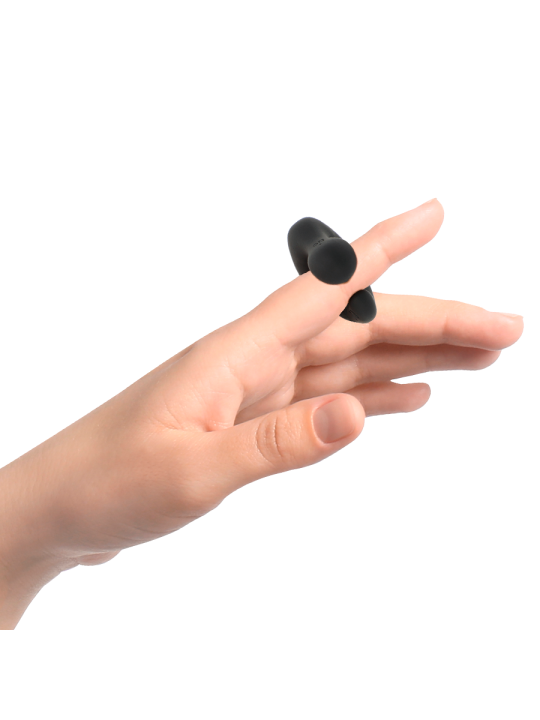 Black&Silver - Dedal Pato Estimulador de Silicona Recargable Duckymania