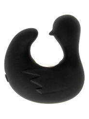 Black&Silver - Dedal Pato Estimulador de Silicona Recargable Duckymania