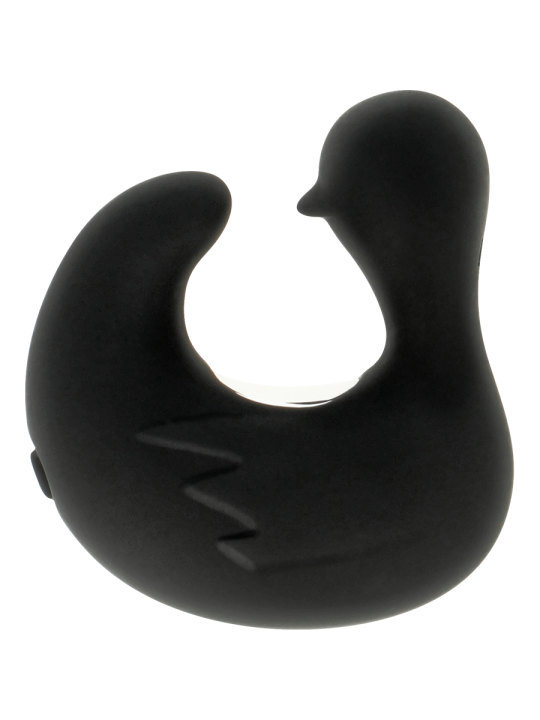 Black&Silver - Dedal Pato Estimulador de Silicona Recargable Duckymania