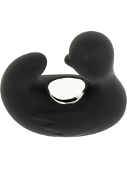 Black&Silver - Dedal Pato Estimulador de Silicona Recargable Duckymania