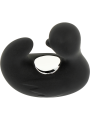 Black&Silver - Dedal Pato Estimulador de Silicona Recargable Duckymania