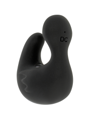 Black&Silver - Dedal Pato Estimulador de Silicona Recargable Duckymania