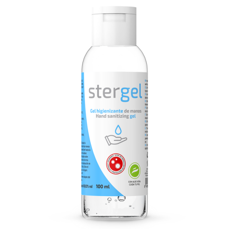 Stergel - Gel Hidroalcohólico Higienizante de Manos Aloe Vera 100 ml