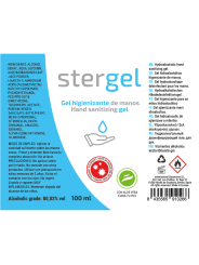 Stergel - Gel Hidroalcohólico Higienizante de Manos Aloe Vera 100 ml