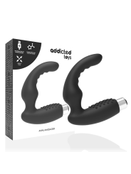 Addicted Toys - Vibrador Prostático Recargable Model 2 - Negro