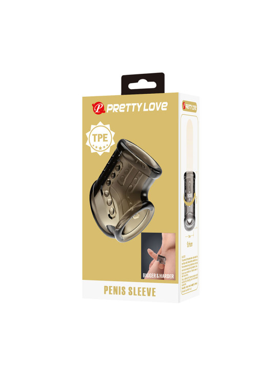 Pretty Love Funda para el Pene Tipo Anillo texturizada
