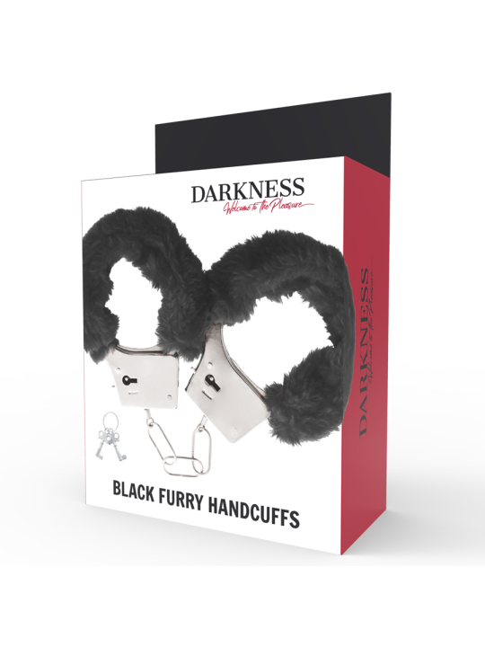 Darkness - Esposas Metal Forradas Negro