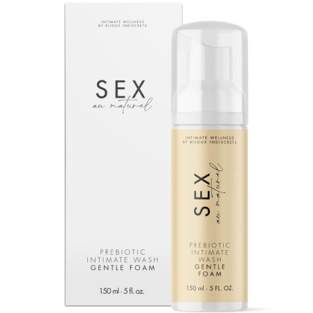 Bijoux Indiscrets - Sex Au Naturel Gel Íntimo Prebiótico con Espuma 150 ml