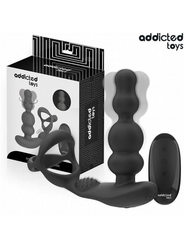 Addicted Toys - Masajeador Prostático Rotatorio Control Remoto