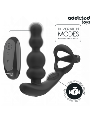 Addicted Toys - Masajeador Prostático Rotatorio Control Remoto