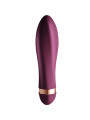 Vibrador del Climaximum Desire Kit, cabeza ancha con estrías en espiral y anillo dorado en la base