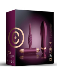 Climaximum Dare: kit vibrador y plug anal para principiantes