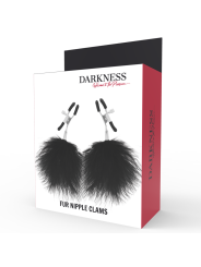 Darkness - Pinzas para Pezones con Pompones 2