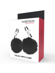 Darkness - Pinzas para Pezones con Pompones 1
