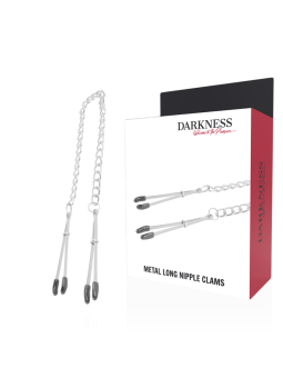 Darkness - Pinzas Ajustables para Pezones Metal